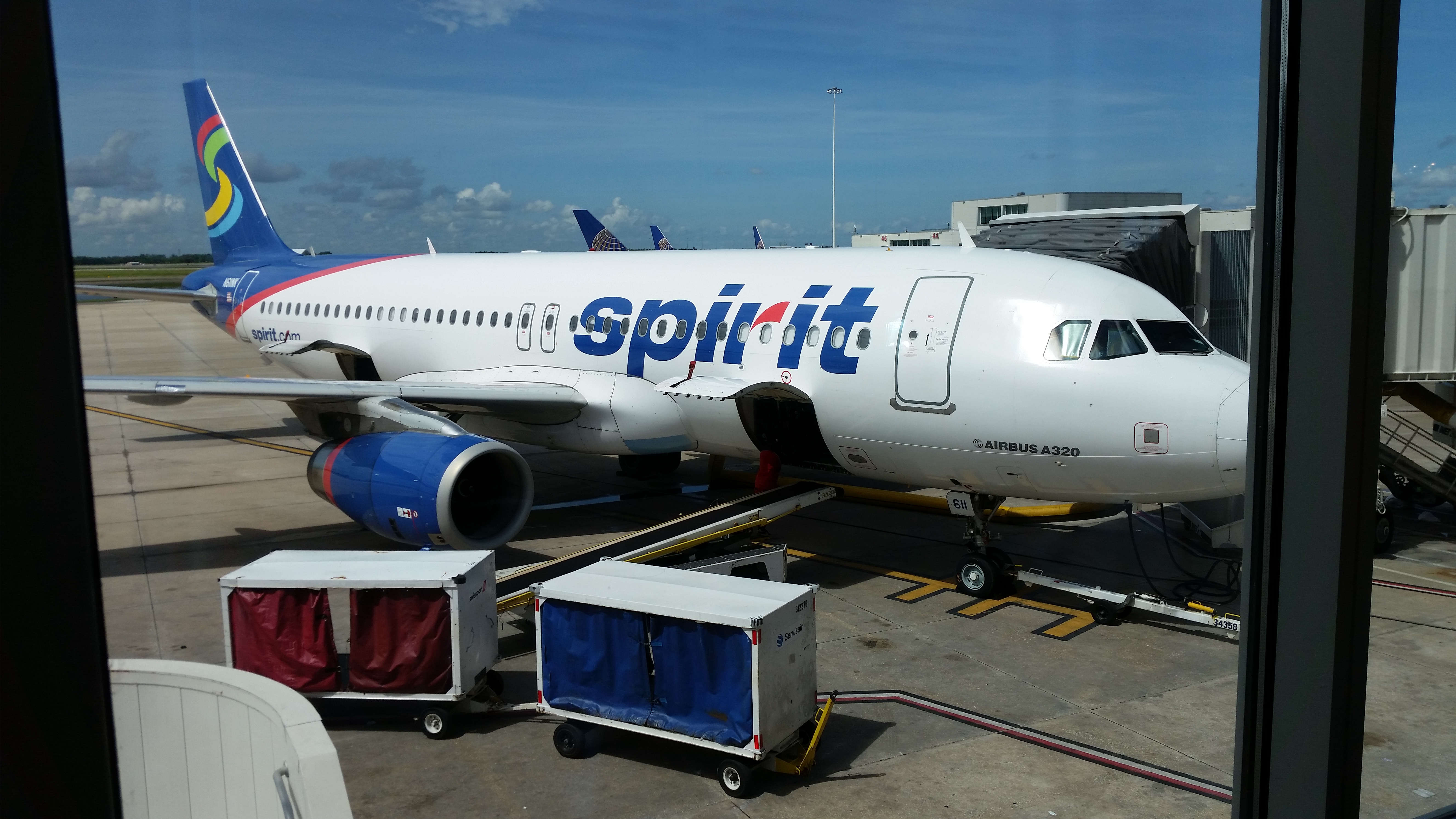 Spirit airlines is having a fucked up week