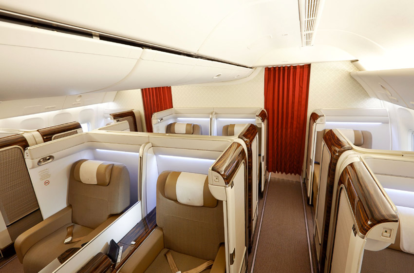 Garuda First Class Seats