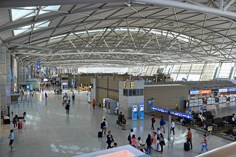 Seoul Incheon Airport Terminal 1 landside Sept 2018