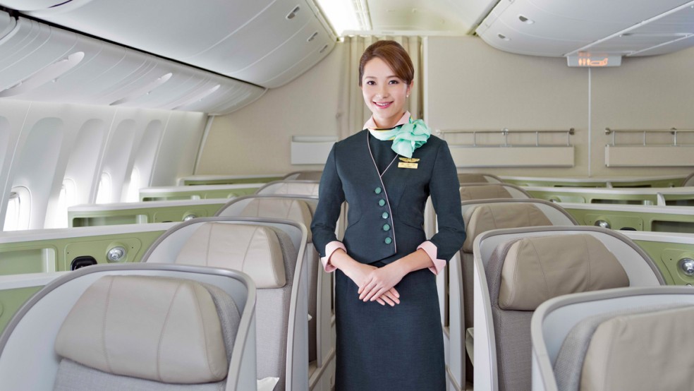 tripulación de cabina de eva air