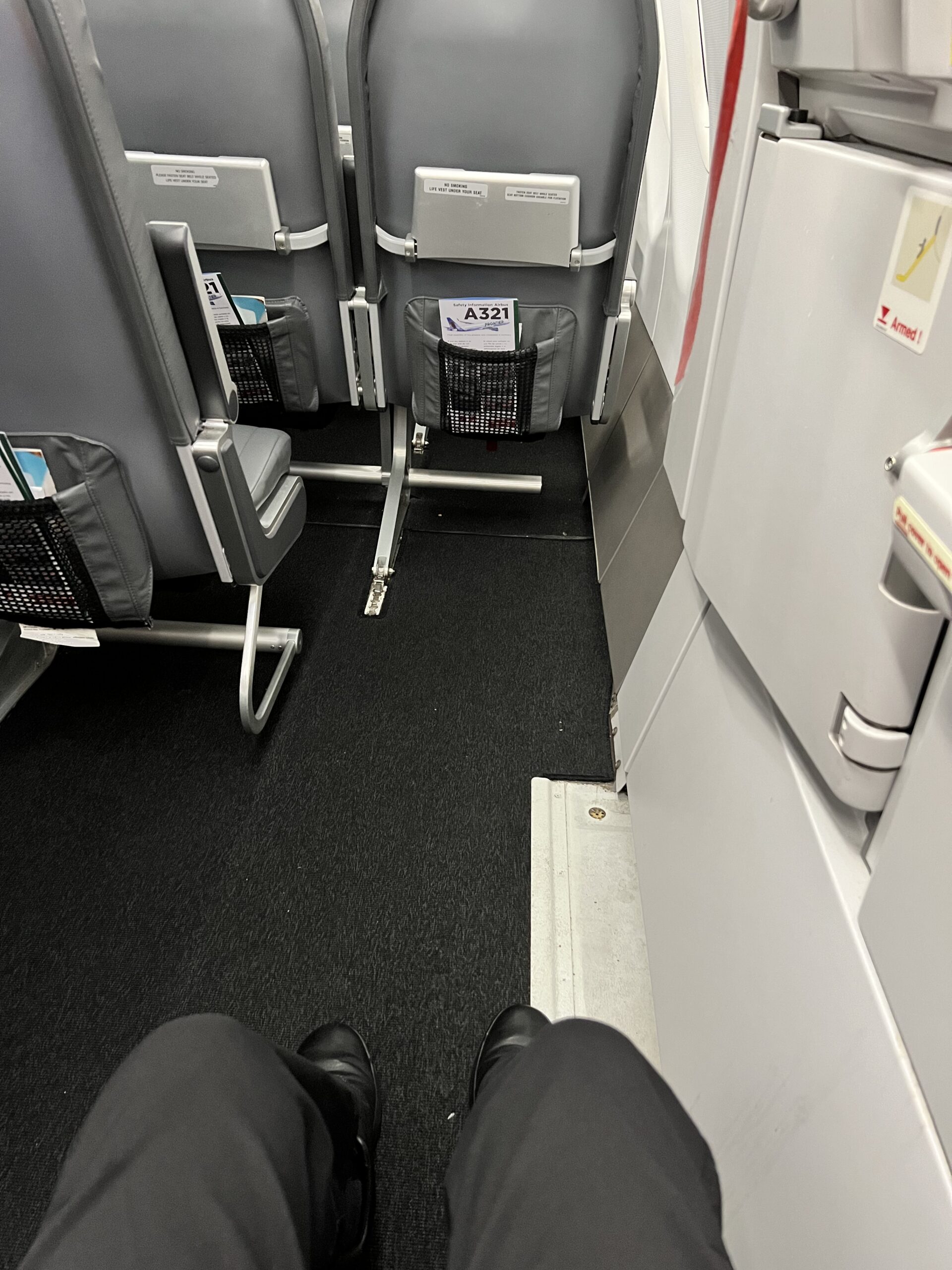 airbus a320 seating frontier